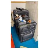 3 pieces of luggage