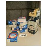 Canning jar zinc caps & rubbers