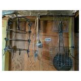Grilling utensils & rack