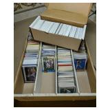 Football, baseball, and basketball cards