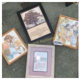 Religious framed pictures