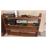 Wooden shelf (ONLY) and cords