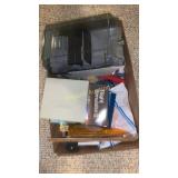 Bags and misc items (Floppy discs)