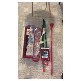 Extension poles and Christmas rugs
