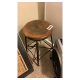 Wooden stool