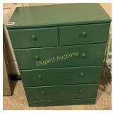 Green dresser