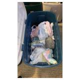 Misc infant clothes/items & tote