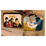 The Beatles yellow submarine lunch boxes