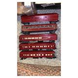 American Flyer Model Train cars