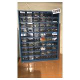 Multi drawer hardware cabinet with contents