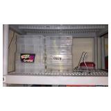 Plastic storage bins