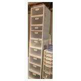 9 drawer Storage cabinet (Tall shelf only)