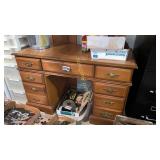 Wood desk (Not contents)