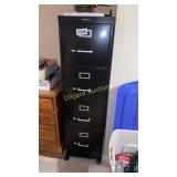 Four drawer filing cabinet
