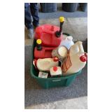 Lawn and car care tote
