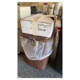 Trashcan and bags