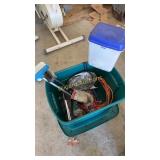 Car care and tote with contents