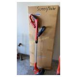 18v B&D Cordless trimmer, screens