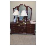 Jamestown Sterling dresser /mirrors (dresser only)