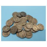 (30) Silver War Nickels,  All "S" Mint
