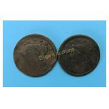1839 & 1853 Large Cents
