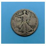 1917-S Obverse Walking Liberty Half,  Semi-Key