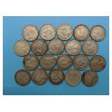 (20) 1918-61 Canadian Quarters