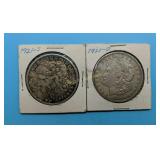 1921-D & 21-S Morgan Dollars..............