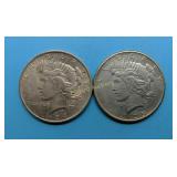 1924-P & 1925-P Peace Dollars
