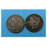 1900-O & 1901-O Morgan Dollars