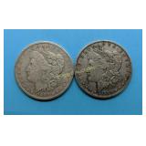 1889-O & 1890-O Morgan Dollars