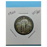 1920-P Standing Liberty Quarter.............