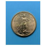 1920 $20 St. Gaudens Gold piece, High Grade