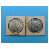 1925-P & 1926-S Peace Dollars