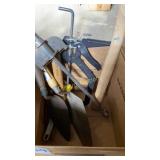 Trowels, Caulking Gun, nails, more