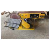 4" belt and 6" disc sander