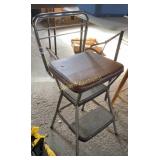 Metal chair/step stool