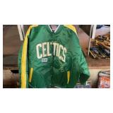 Celtics bomber jacket Sz: XXL