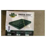 Queen size airbed with built in pump