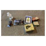 Lamp, waffle maker, headphones, french fry cutter