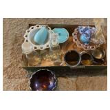 Bowls, cups, glassware