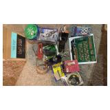 +Picture hanging kit, stapler, wire