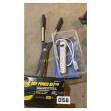 Large size punch set, hedge cutters