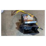 Tool bag and contents, concrete mixer, flashlight