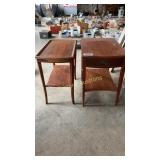 Two end tables