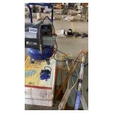 2 HP Pancake compressor, crutches