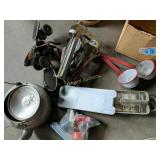 Roller skates, enameled scoops and more