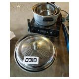 Kitchen warming tray and pots & pans