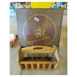 Card table & magazine rack