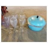 Glasses and Club pot